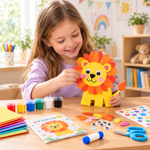 Kids DIY Art & Craft Kit – Creative Painting & Craft Set