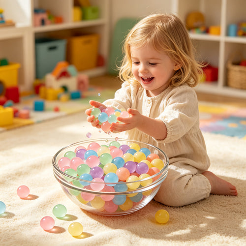 Rainbow Water Beads Sensory Science Pack
