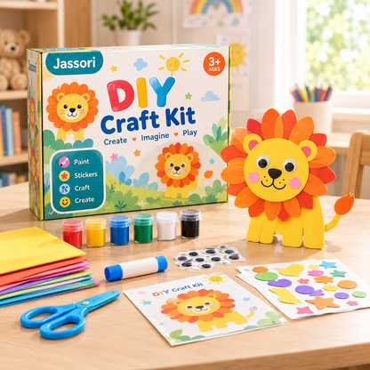 Kids DIY Art & Craft Kit – Creative Painting & Craft Set